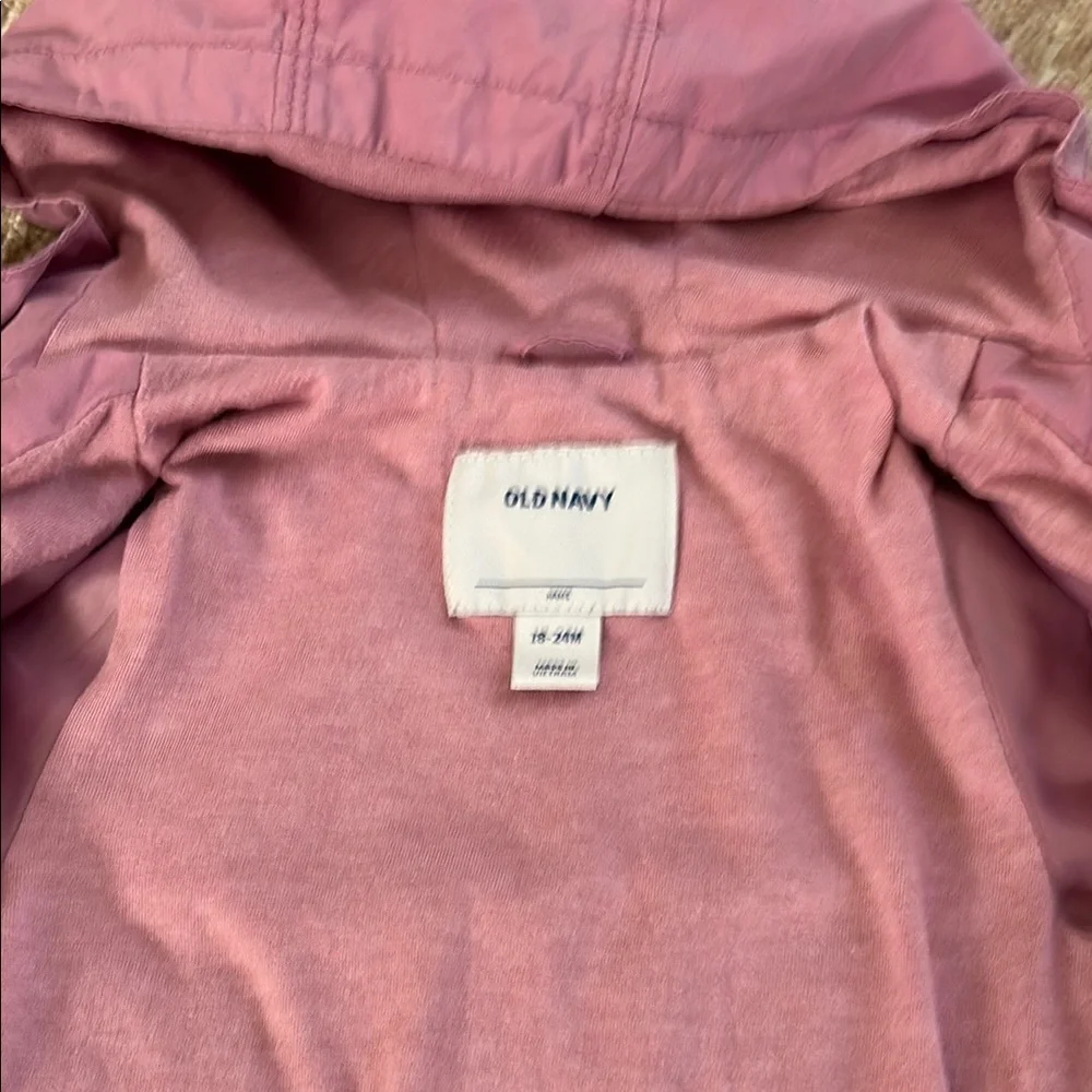 Old Navy hooded raincoat